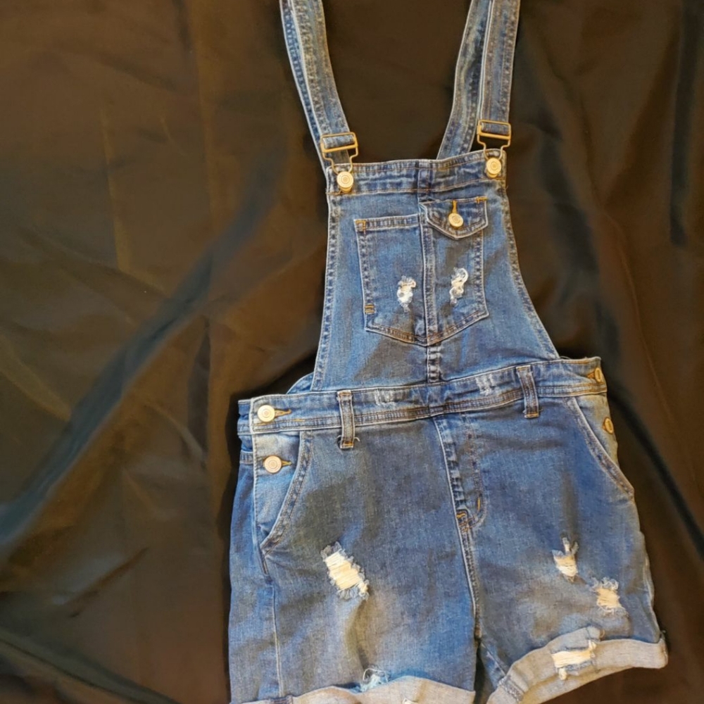 Ripped Overalls